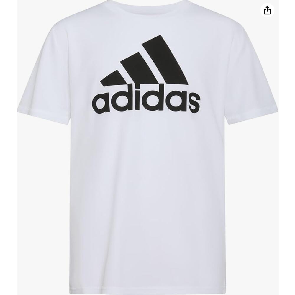 Adidas Primegreen Climalite Performance Short Sleeve Shirt M 10/12 NWT